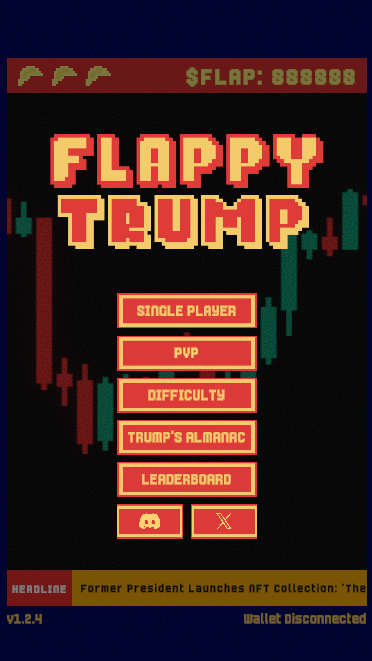 Flappy Trump - Farcaster Mini Apps